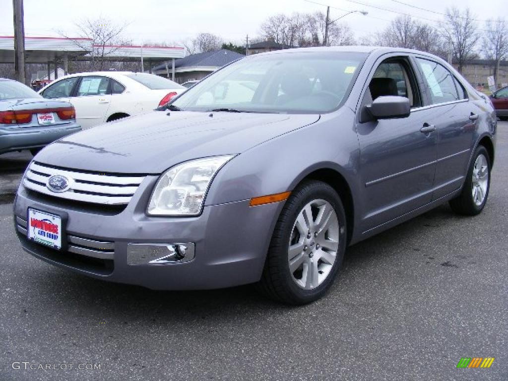 2007 Fusion SEL V6 - Tungsten Grey Metallic / Charcoal Black photo #1