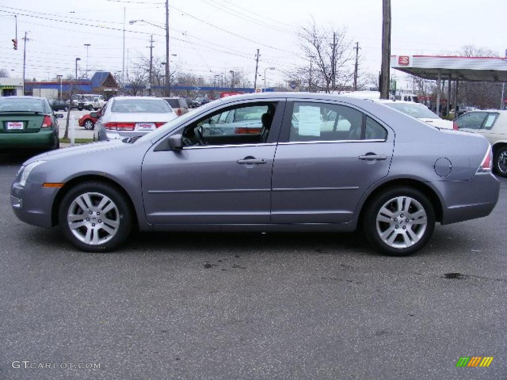 2007 Fusion SEL V6 - Tungsten Grey Metallic / Charcoal Black photo #2