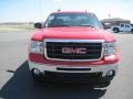 2010 Fire Red GMC Sierra 1500 SLE Extended Cab 4x4  photo #2