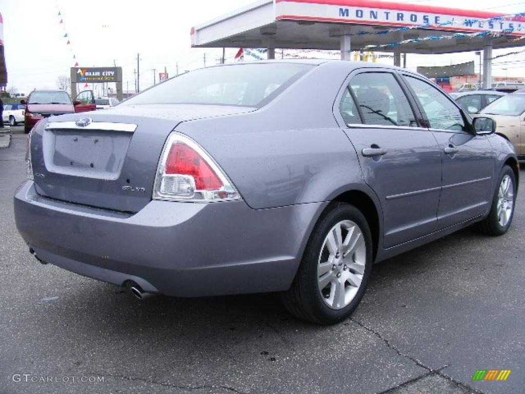 2007 Fusion SEL V6 - Tungsten Grey Metallic / Charcoal Black photo #5
