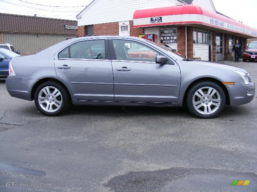 2007 Fusion SEL V6 - Tungsten Grey Metallic / Charcoal Black photo #6