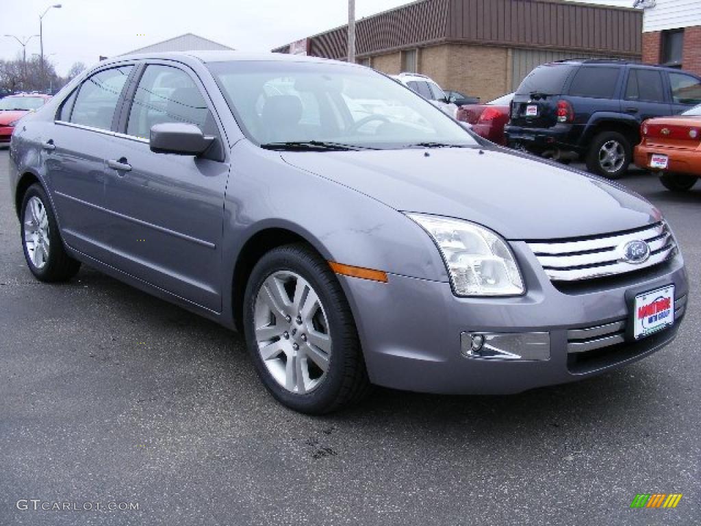 2007 Fusion SEL V6 - Tungsten Grey Metallic / Charcoal Black photo #7
