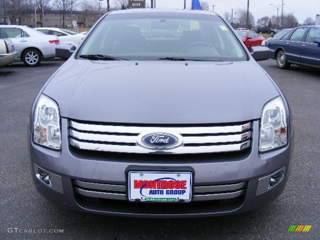 2007 Fusion SEL V6 - Tungsten Grey Metallic / Charcoal Black photo #8