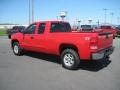 2010 Fire Red GMC Sierra 1500 SLE Extended Cab 4x4  photo #6