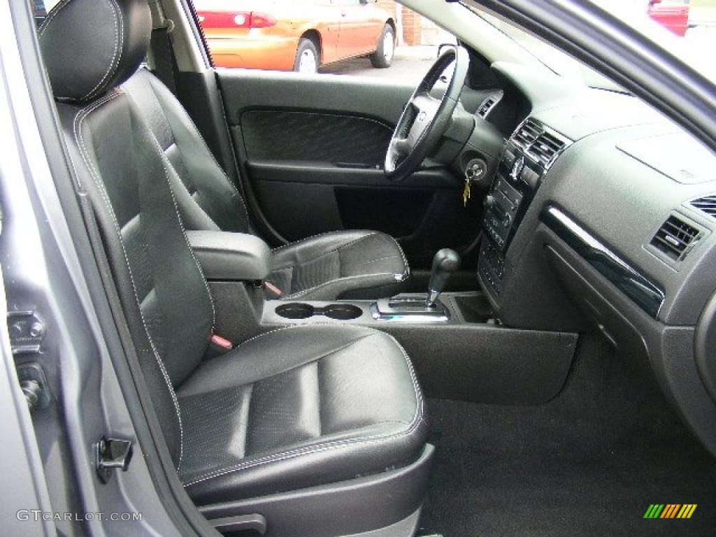 2007 Fusion SEL V6 - Tungsten Grey Metallic / Charcoal Black photo #13