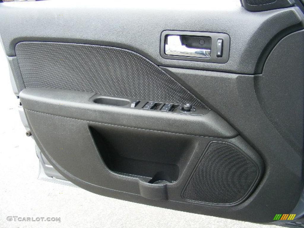 2007 Fusion SEL V6 - Tungsten Grey Metallic / Charcoal Black photo #24