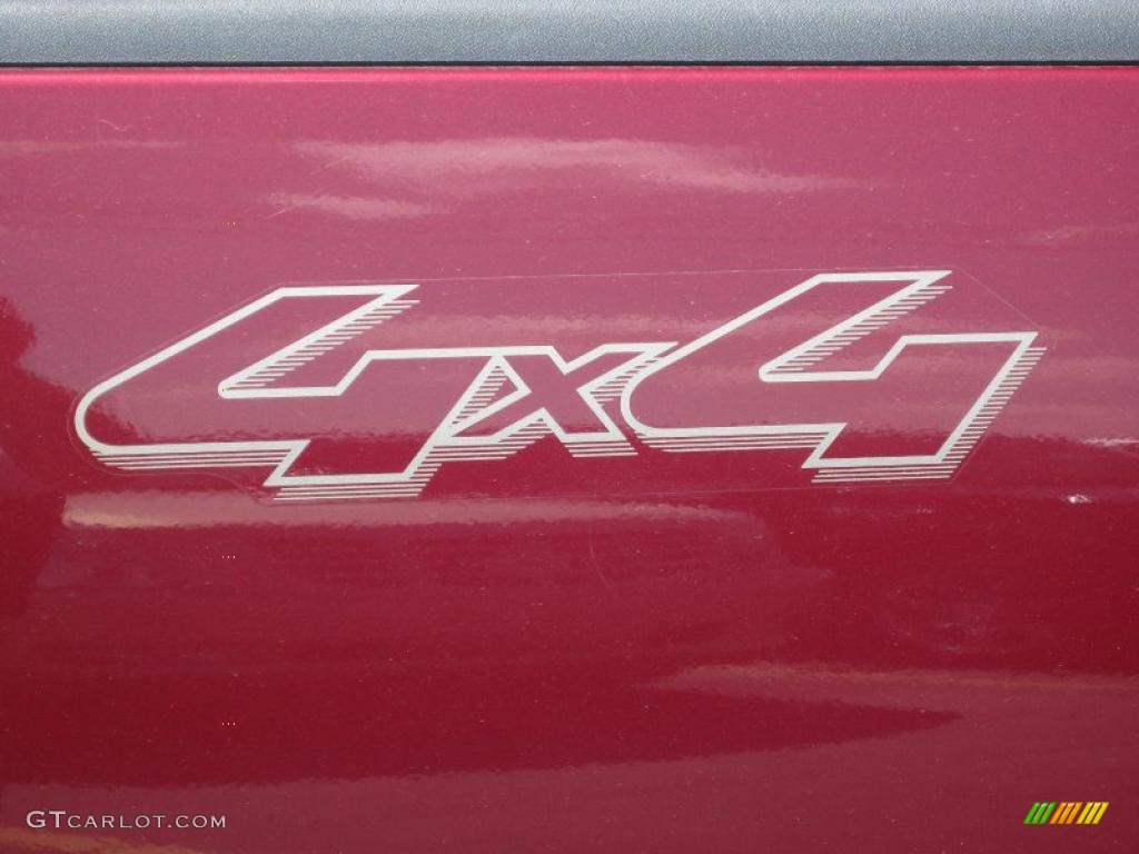 2006 F150 Lariat SuperCrew 4x4 - Dark Toreador Red Metallic / Tan photo #15