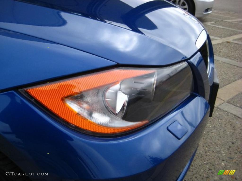 2007 3 Series 328xi Sedan - Montego Blue Metallic / Black photo #11