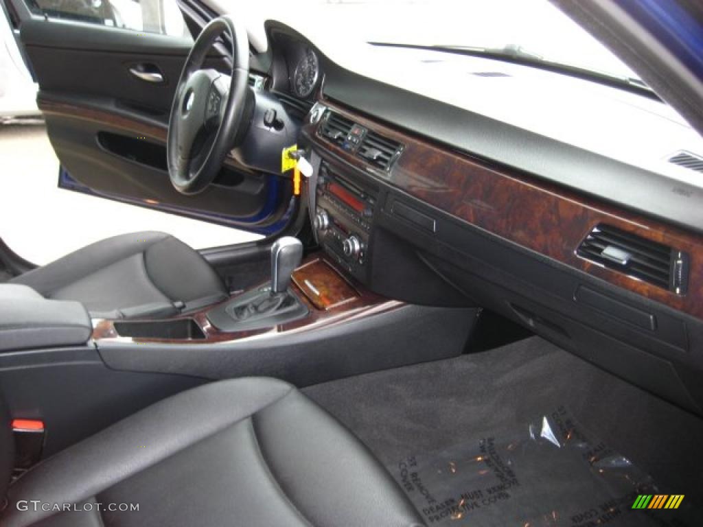 2007 3 Series 328xi Sedan - Montego Blue Metallic / Black photo #18