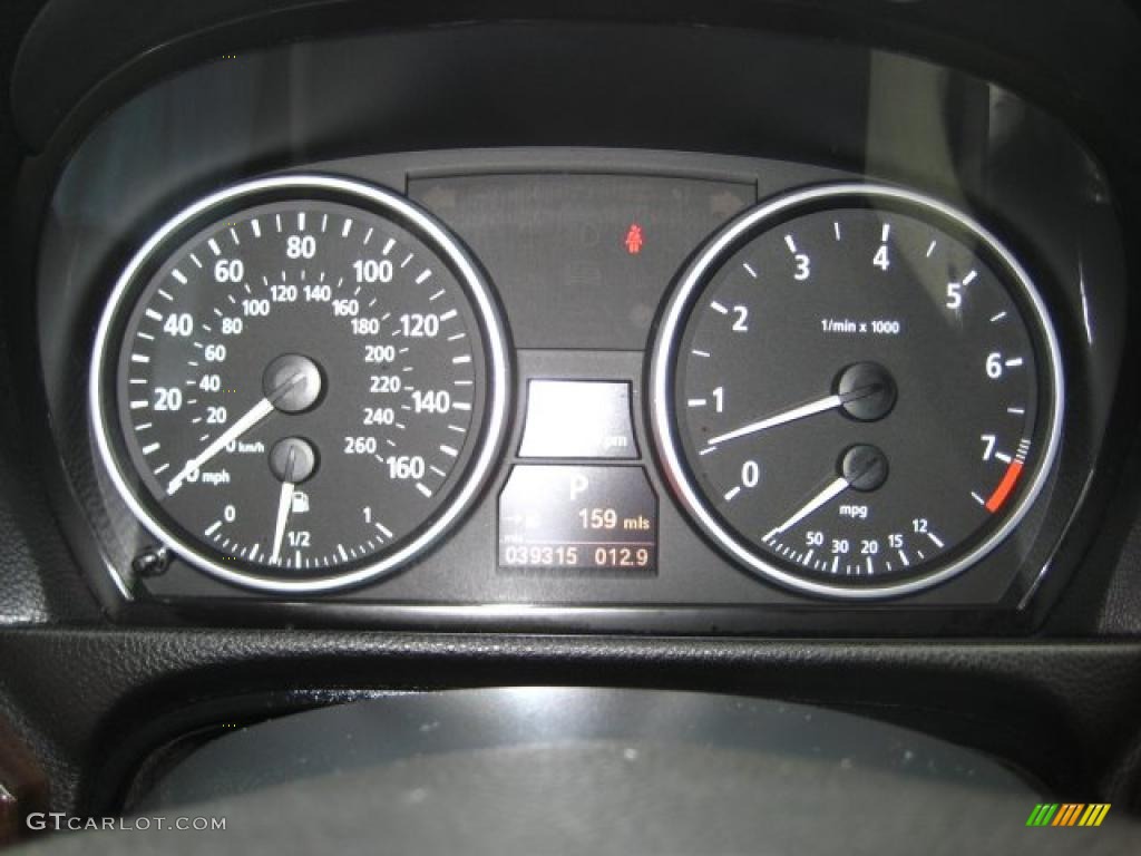 2007 3 Series 328xi Sedan - Montego Blue Metallic / Black photo #22
