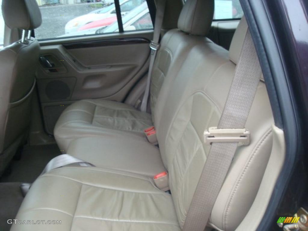 2004 Grand Cherokee Limited 4x4 - Deep Lava Red Metallic / Sandstone photo #9