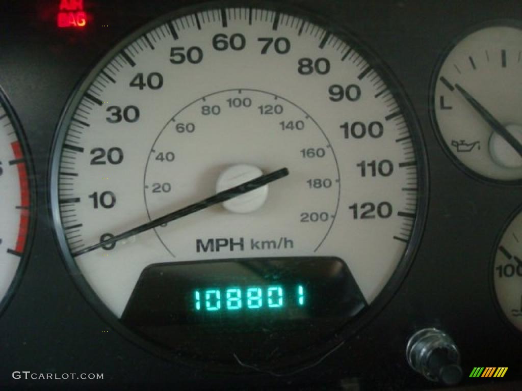2004 Grand Cherokee Limited 4x4 - Deep Lava Red Metallic / Sandstone photo #15