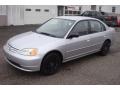 2003 Satin Silver Metallic Honda Civic LX Sedan  photo #3