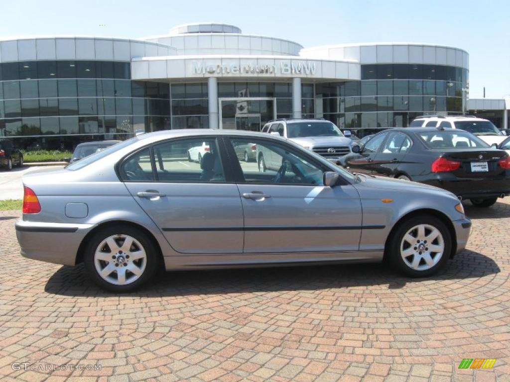2004 3 Series 325i Sedan - Silver Grey Metallic / Grey photo #1
