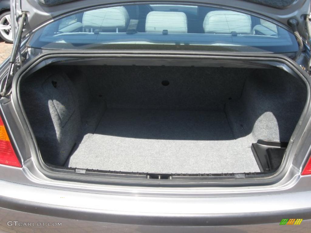 2004 3 Series 325i Sedan - Silver Grey Metallic / Grey photo #11