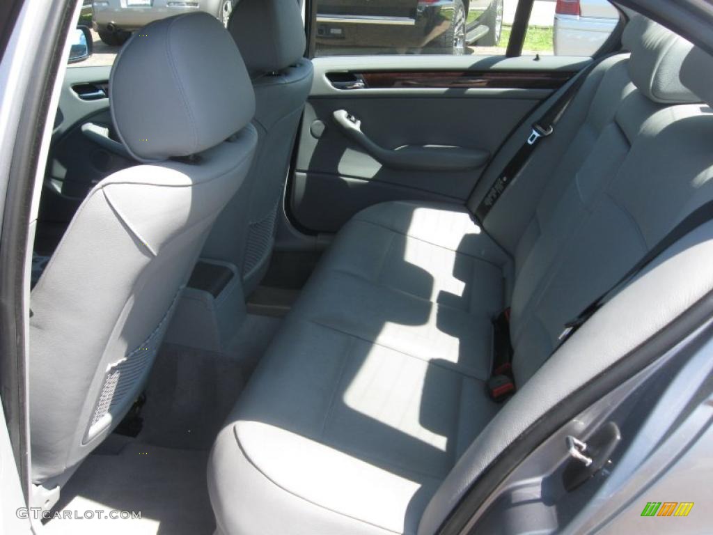 2004 3 Series 325i Sedan - Silver Grey Metallic / Grey photo #12