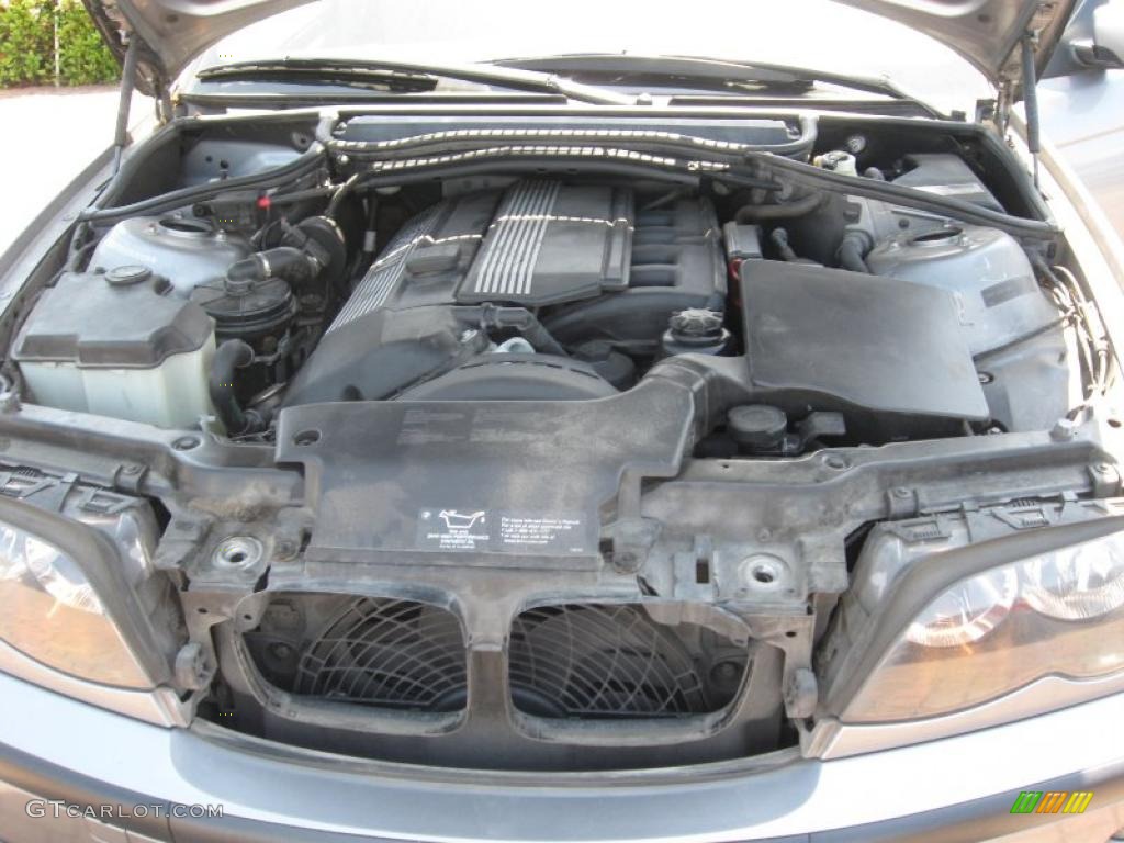 2004 3 Series 325i Sedan - Silver Grey Metallic / Grey photo #19
