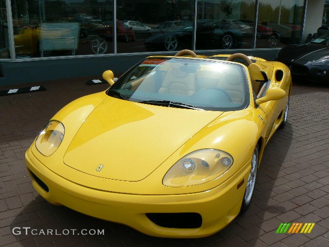 Giallo (Yellow) Ferrari 360