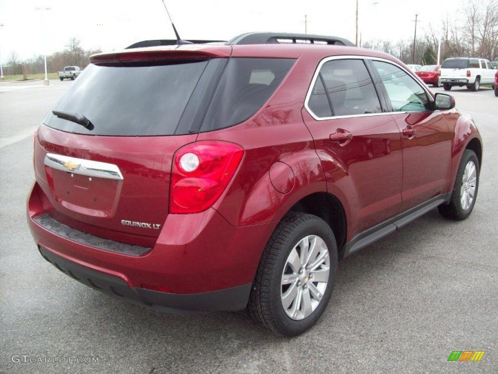 2010 Equinox LT - Cardinal Red Metallic / Jet Black photo #3