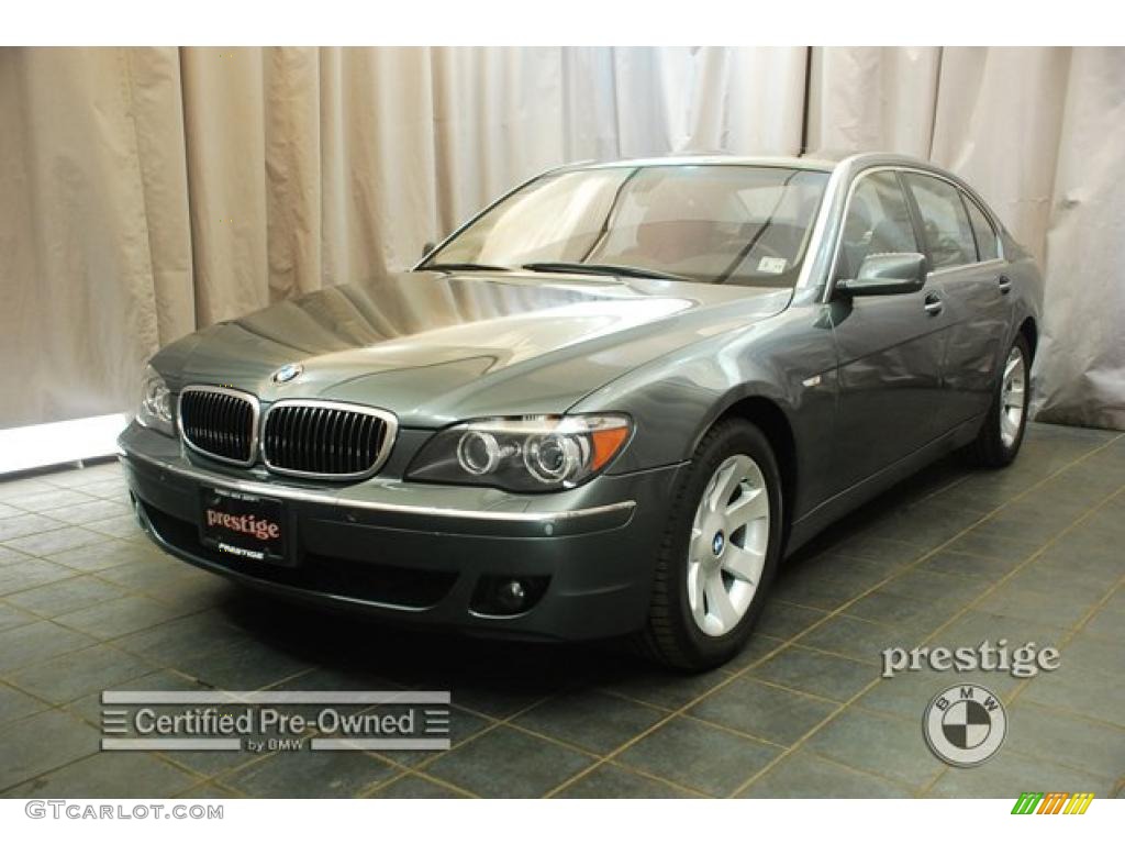 2007 7 Series 750Li Sedan - Titanium Grey Metallic / Black photo #1