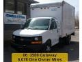 Summit White - Express 3500 Cutaway Moving Van Photo No. 1