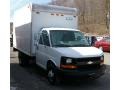 Summit White - Express 3500 Cutaway Moving Van Photo No. 15