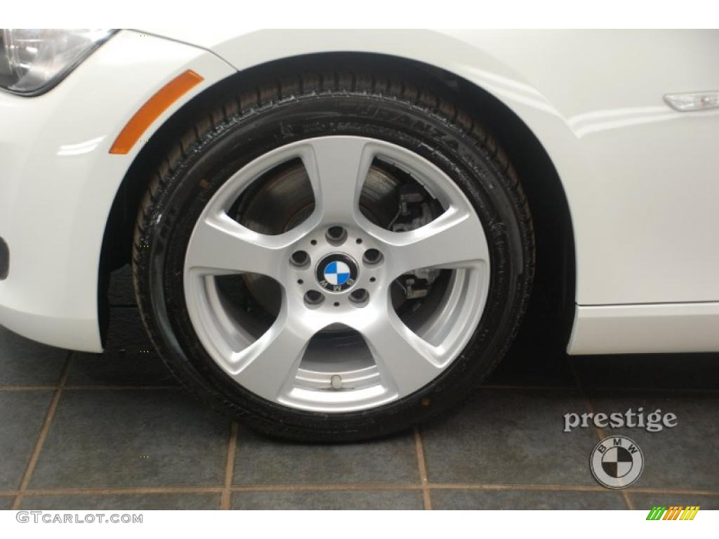 2009 3 Series 328i Coupe - Alpine White / Oyster Dakota Leather photo #8