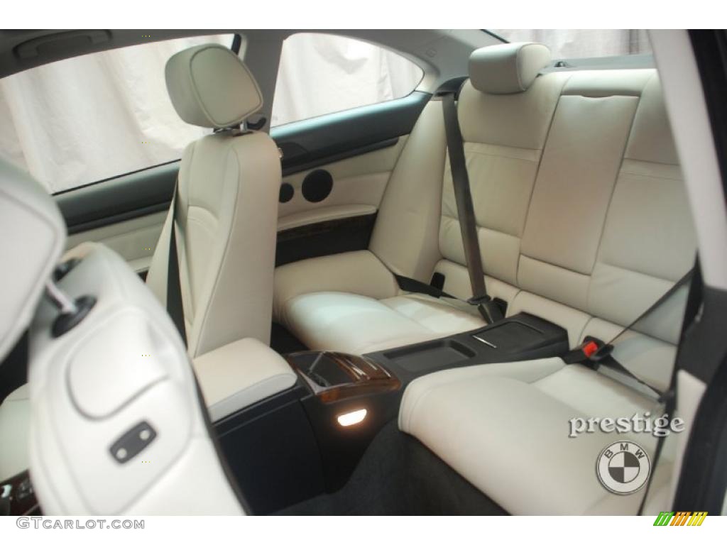 2009 3 Series 328i Coupe - Alpine White / Oyster Dakota Leather photo #10