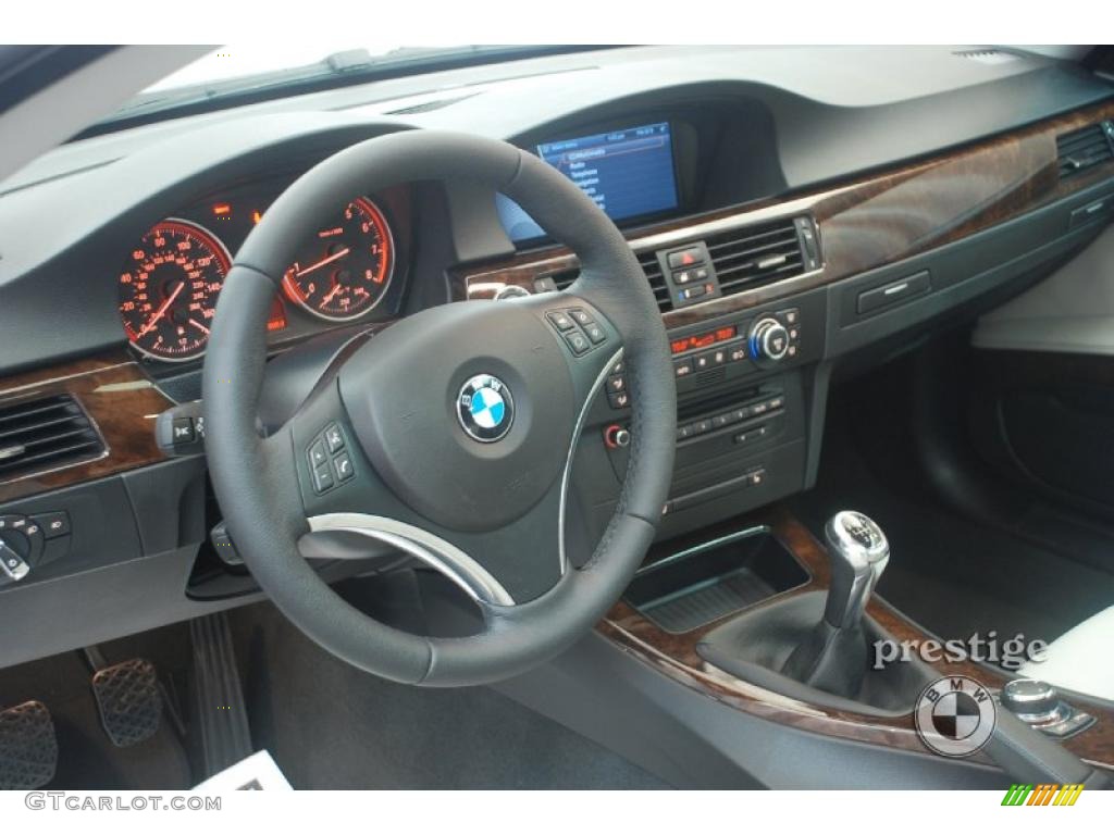 2009 3 Series 328i Coupe - Alpine White / Oyster Dakota Leather photo #15