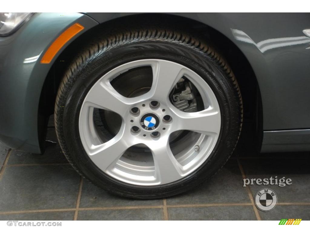 2010 3 Series 328i xDrive Coupe - Tasman Green Metallic / Oyster/Black Dakota Leather photo #8