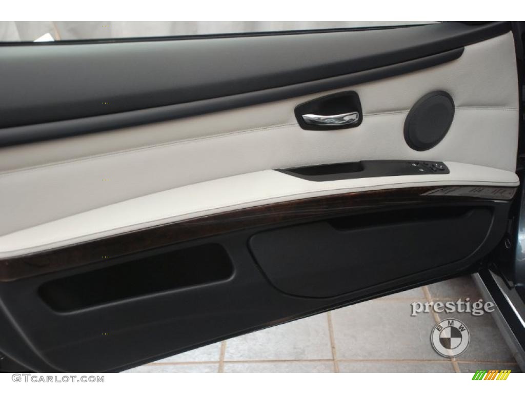 2010 3 Series 328i xDrive Coupe - Tasman Green Metallic / Oyster/Black Dakota Leather photo #13