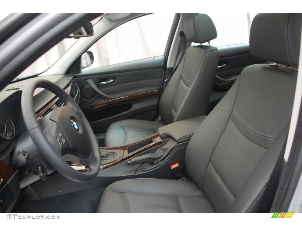 2009 3 Series 328xi Sport Wagon - Titanium Silver Metallic / Black photo #9