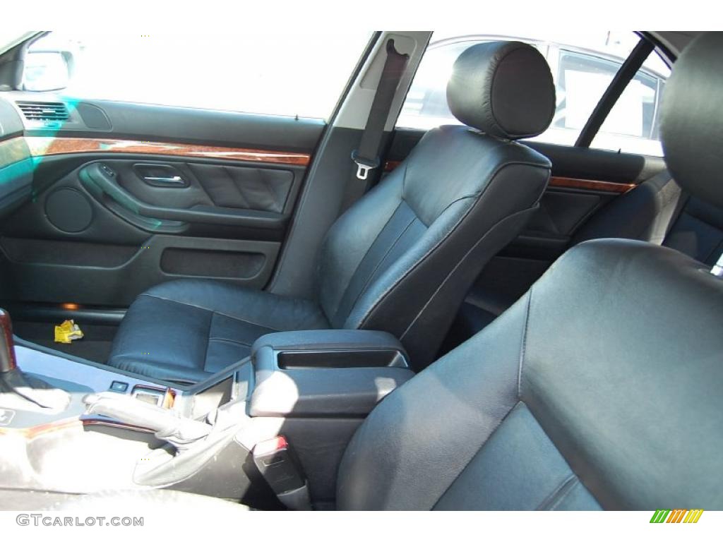 2001 7 Series 740iL Sedan - Stratus Metallic / Grey photo #5