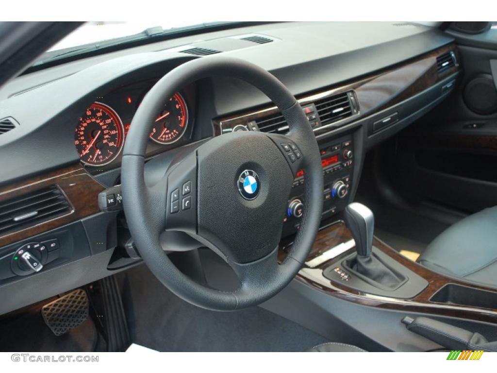 2009 3 Series 328xi Sport Wagon - Titanium Silver Metallic / Black photo #14