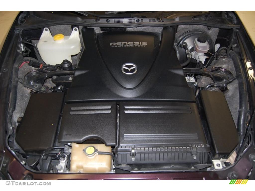 2005 RX-8 Shinka Special Edition - Black Cherry Mica / Parchment photo #16