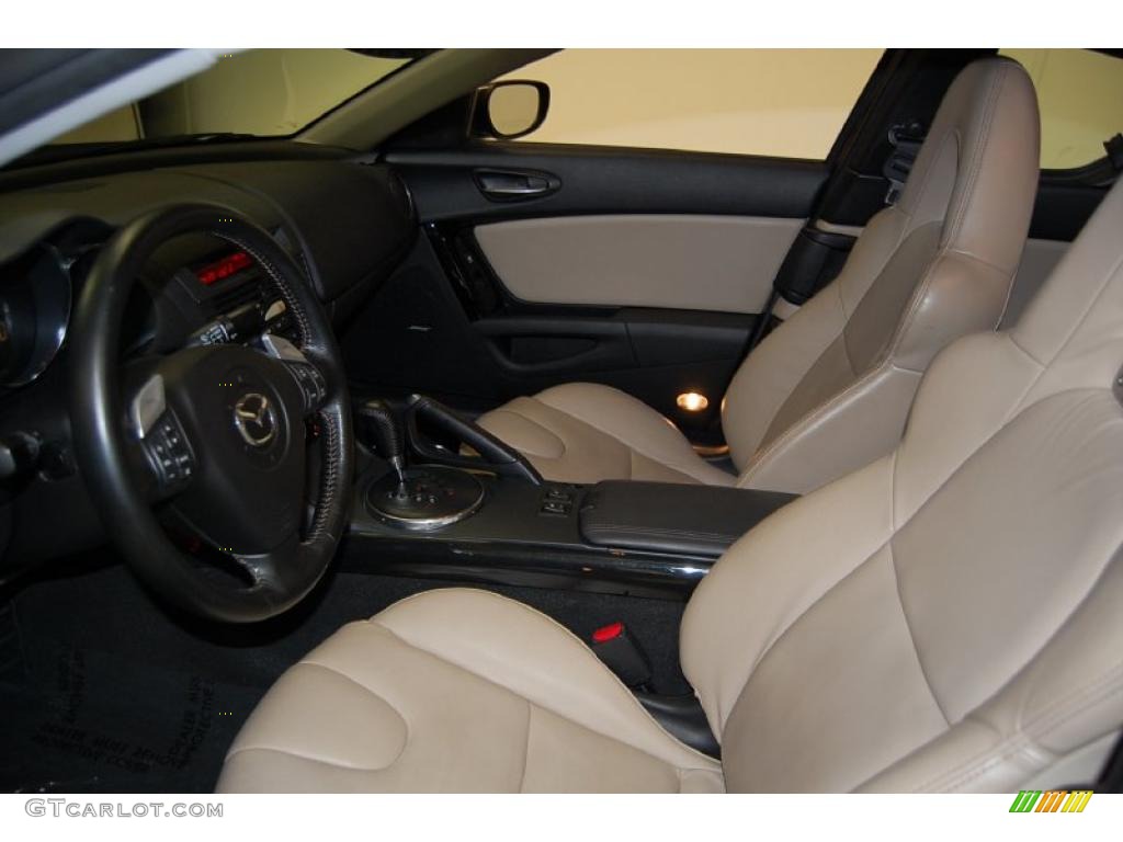 2005 RX-8 Shinka Special Edition - Black Cherry Mica / Parchment photo #18