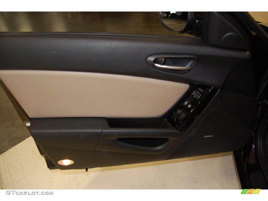 2005 RX-8 Shinka Special Edition - Black Cherry Mica / Parchment photo #21