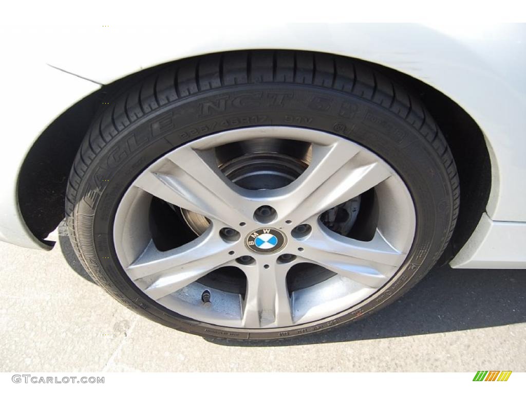 2008 1 Series 128i Coupe - Alpine White / Black photo #2