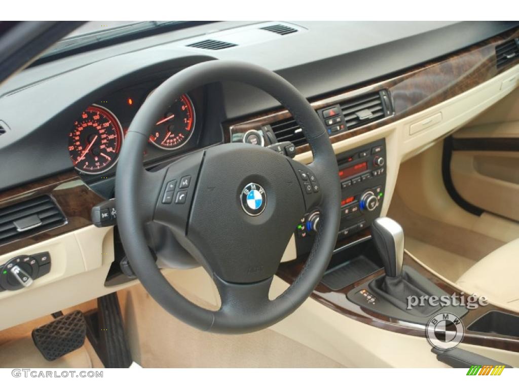 2009 3 Series 328xi Sport Wagon - Barbara Red Metallic / Beige photo #14