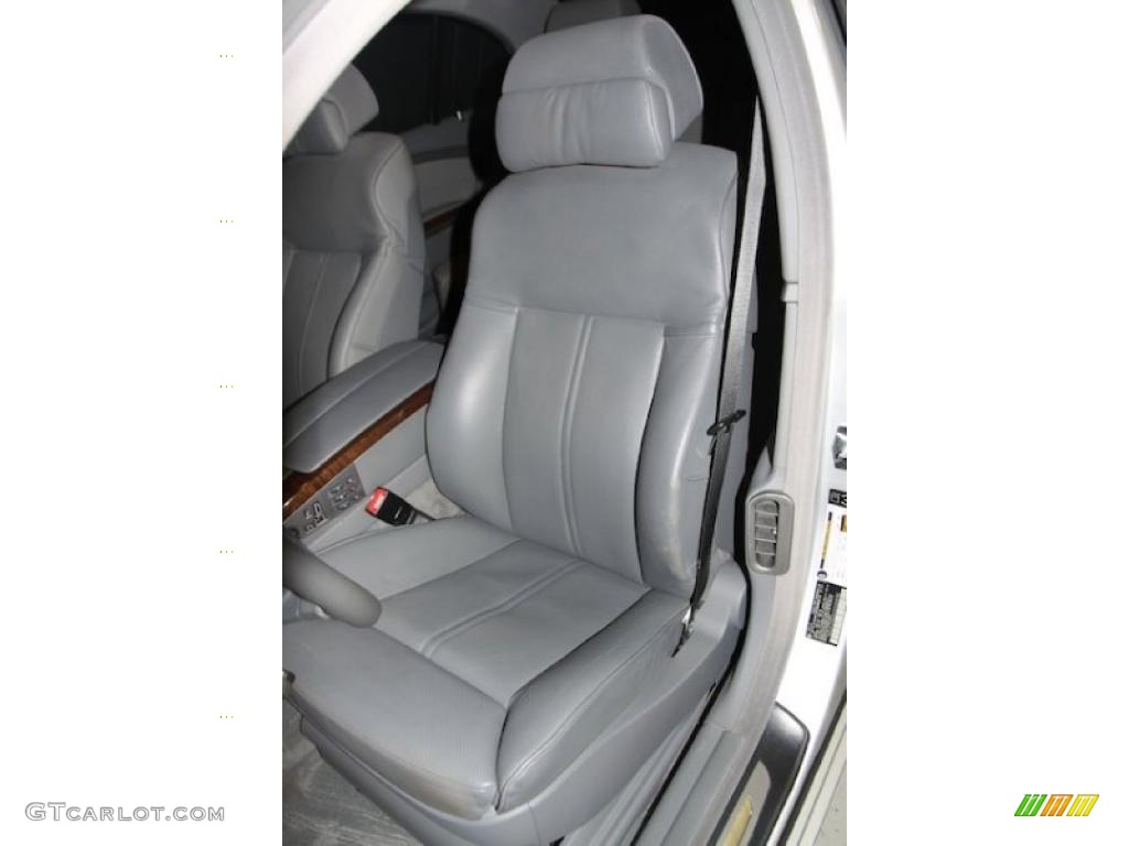 2005 7 Series 745Li Sedan - Titanium Silver Metallic / Basalt Grey/Flannel Grey photo #20