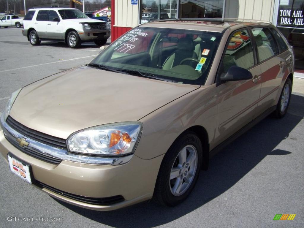 2005 Malibu Maxx LS Wagon - Light Driftwood Metallic / Neutral Beige photo #5