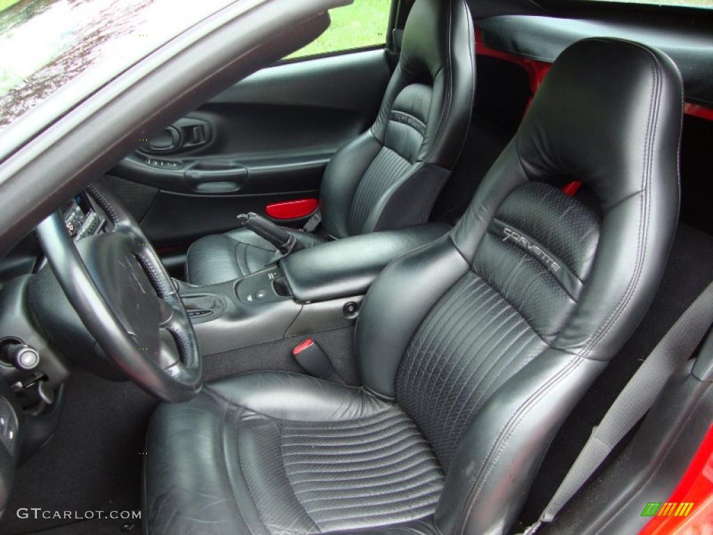 2002 Corvette Convertible - Torch Red / Black photo #15