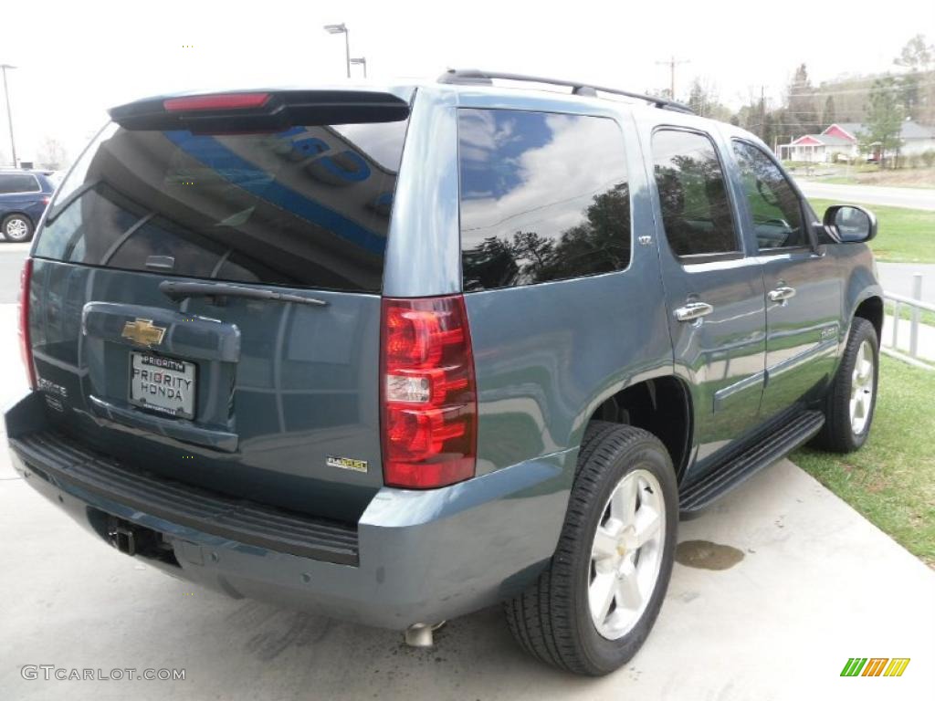 2008 Tahoe LTZ - Blue Granite Metallic / Ebony photo #4