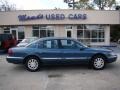 Pearl Blue Metallic 2001 Lincoln Continental 
