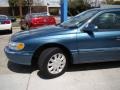 2001 Pearl Blue Metallic Lincoln Continental   photo #34