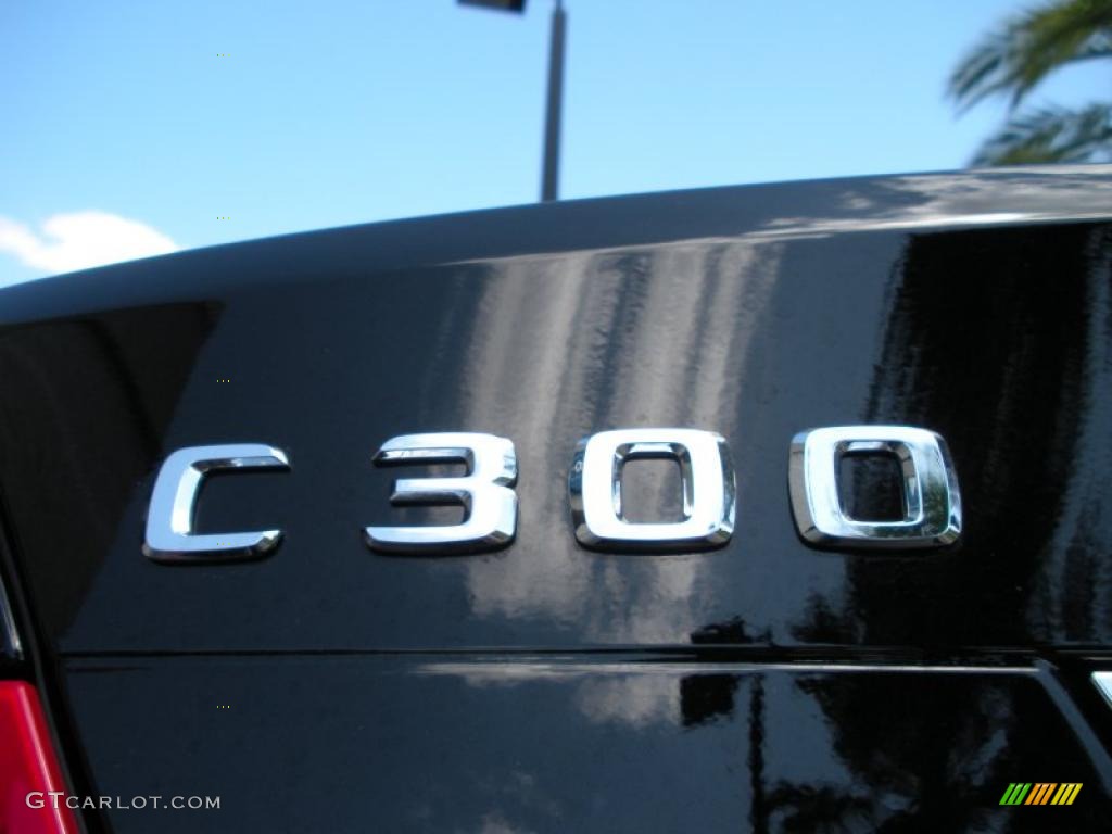 2010 C 300 Sport - Black / Black photo #9