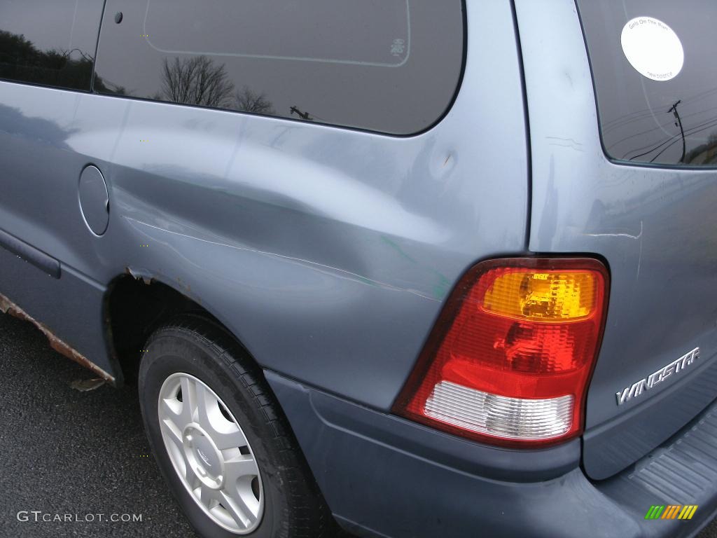 2000 Windstar LX - Medium Steel Blue Metallic / Medium Graphite photo #6