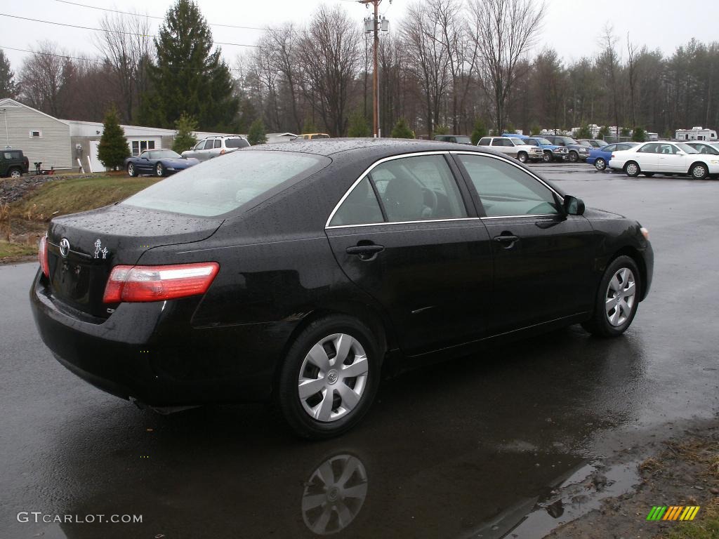 2007 Camry CE - Black / Ash photo #4
