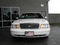 1999 Vibrant White Ford Crown Victoria Police Interceptor  photo #3