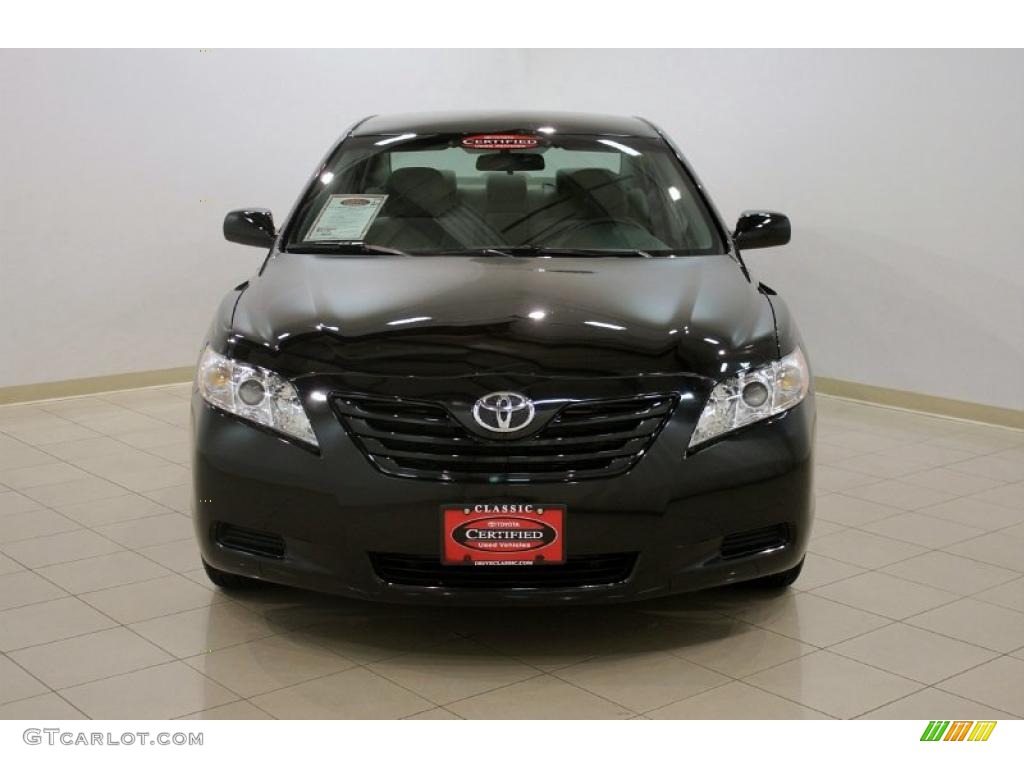 2008 Camry LE - Black / Ash photo #2